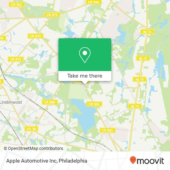 Apple Automotive Inc map