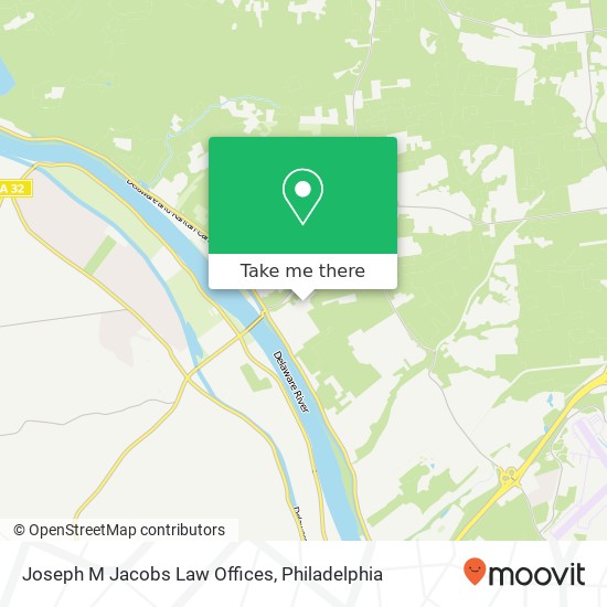 Mapa de Joseph M Jacobs Law Offices