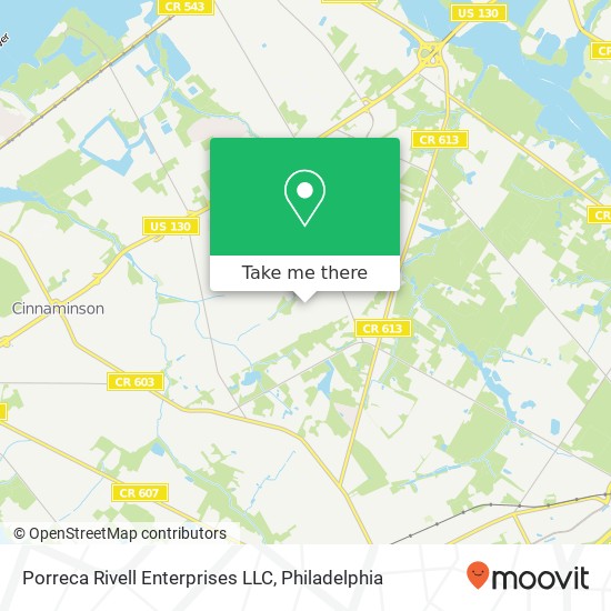 Porreca Rivell Enterprises LLC map