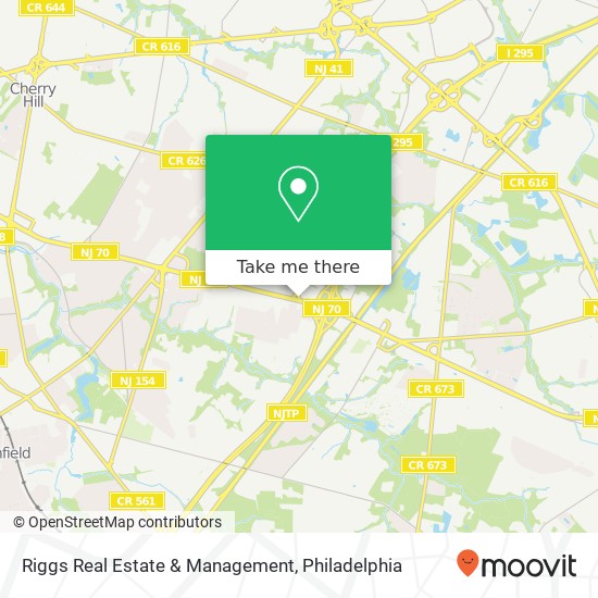 Riggs Real Estate & Management map