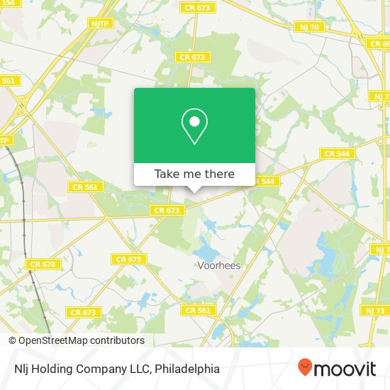 Nlj Holding Company LLC map