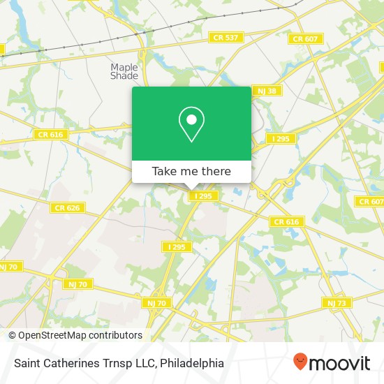Saint Catherines Trnsp LLC map
