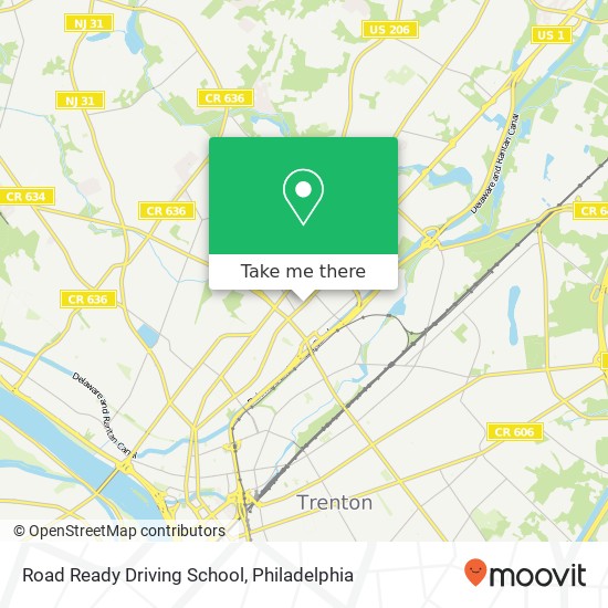 Mapa de Road Ready Driving School