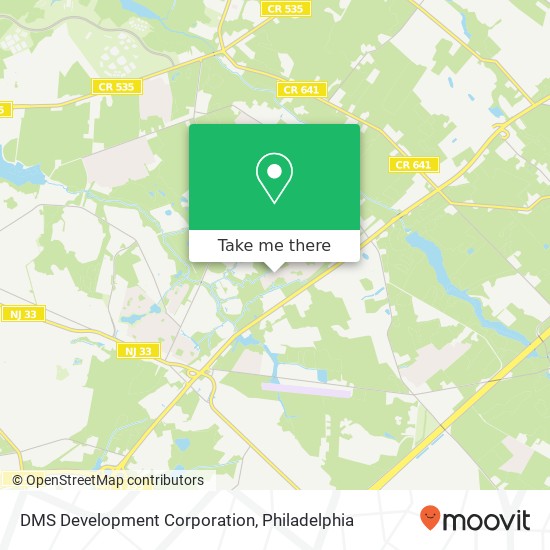 Mapa de DMS Development Corporation