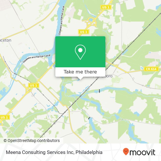 Meena Consulting Services Inc map