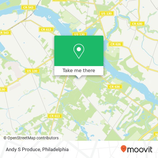 Mapa de Andy S Produce