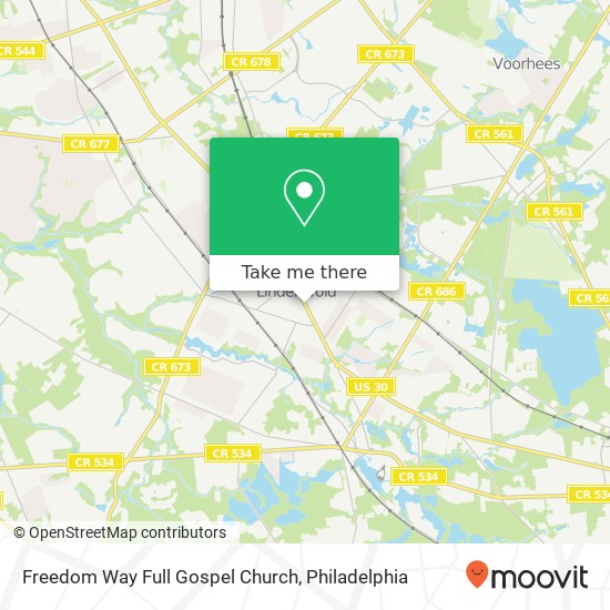 Freedom Way Full Gospel Church map