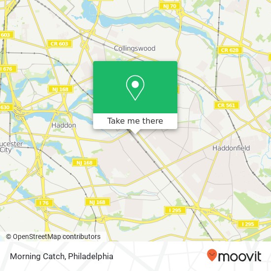 Morning Catch map