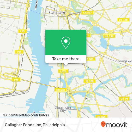 Mapa de Gallagher Foods Inc