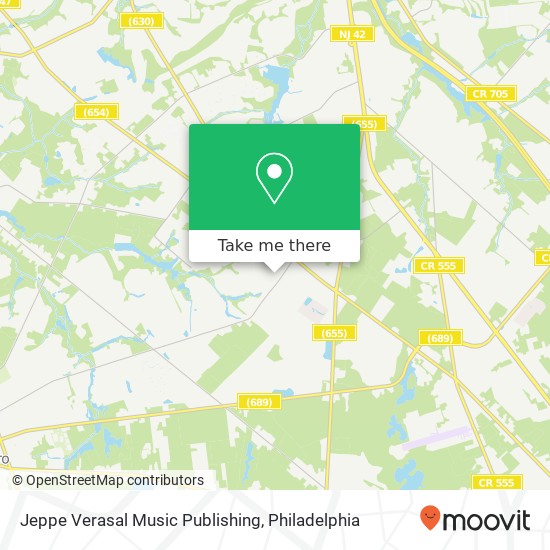 Jeppe Verasal Music Publishing map