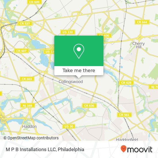 M P B Installations LLC map