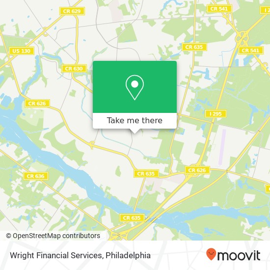 Wright Financial Services map
