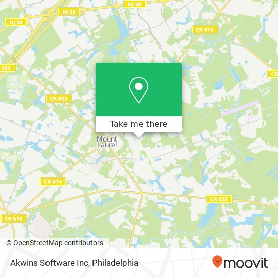 Mapa de Akwins Software Inc