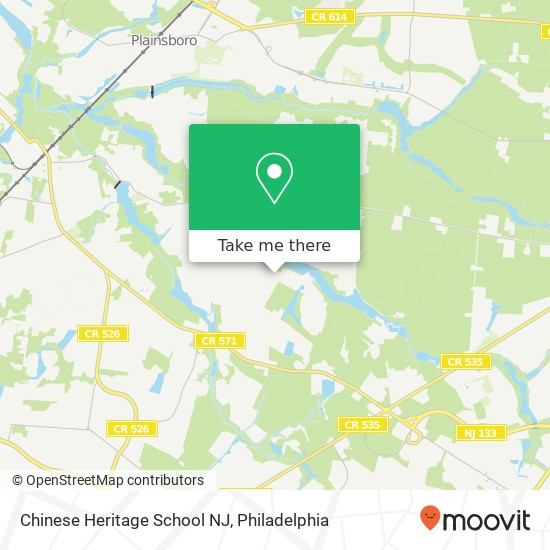 Chinese Heritage School NJ map