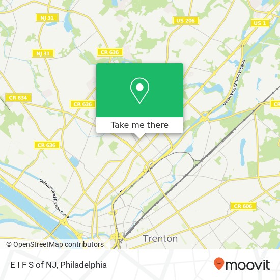 E I F S of NJ map