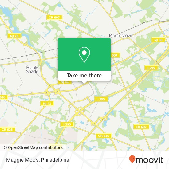 Mapa de Maggie Moo's