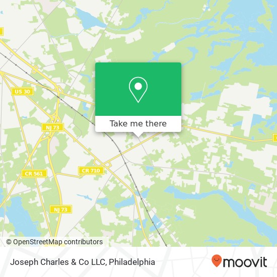 Joseph Charles & Co LLC map