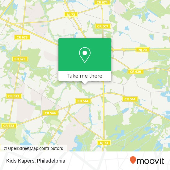 Kids Kapers map