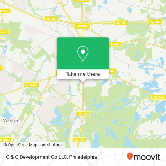 Mapa de C & C Development Co LLC