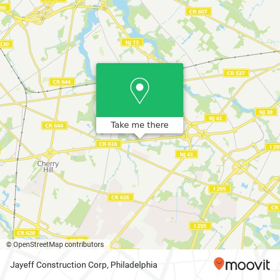 Jayeff Construction Corp map