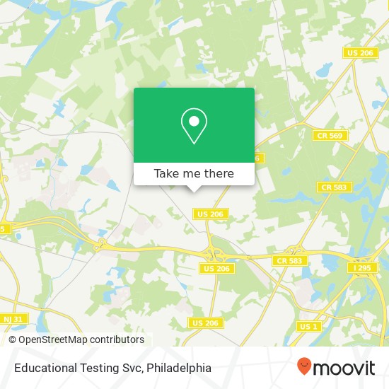 Educational Testing Svc map