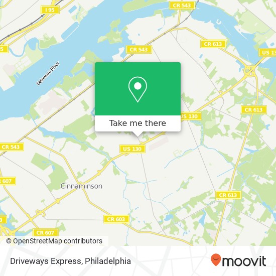 Driveways Express map