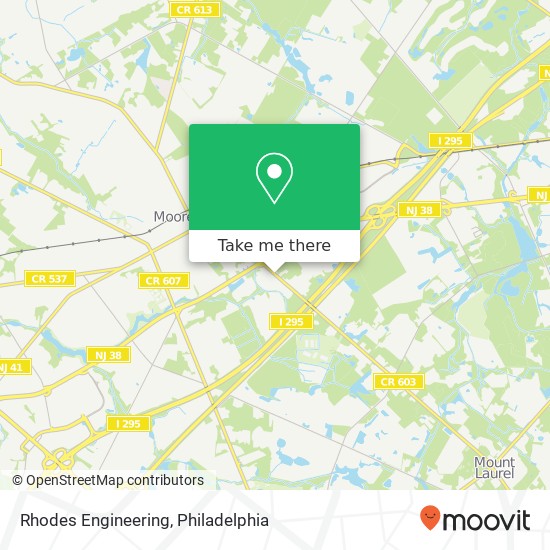 Rhodes Engineering map