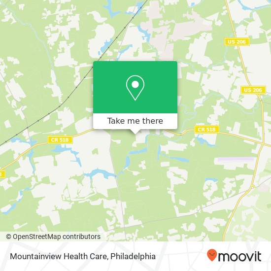 Mapa de Mountainview Health Care