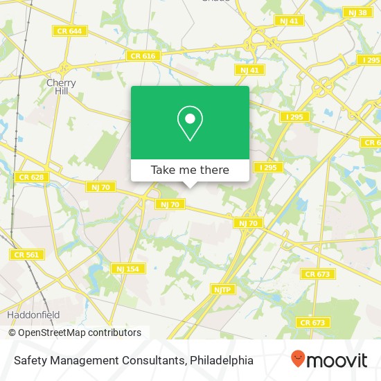 Safety Management Consultants map