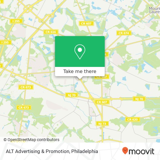 ALT Advertising & Promotion map