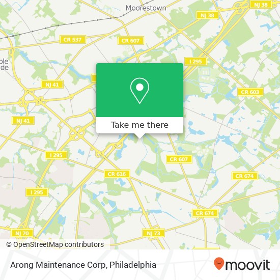 Arong Maintenance Corp map