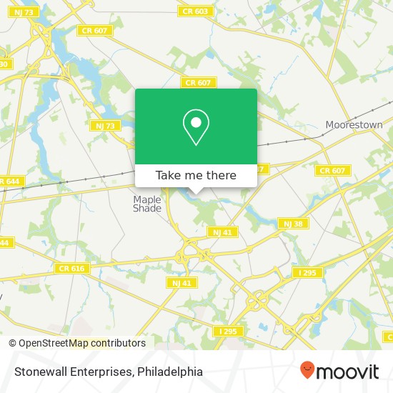 Stonewall Enterprises map