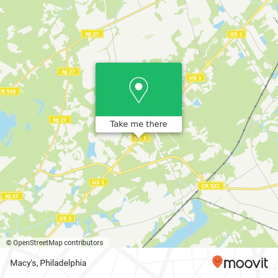 Mapa de Macy's