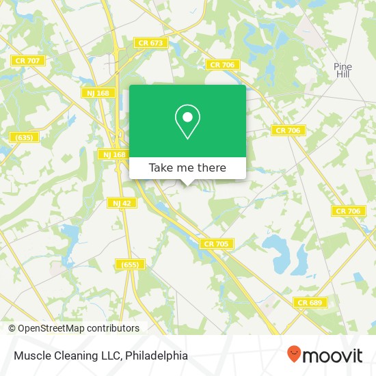 Muscle Cleaning LLC map