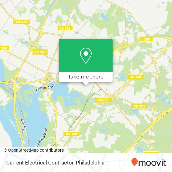 Current Electrical Contractor map