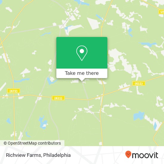 Richview Farms map