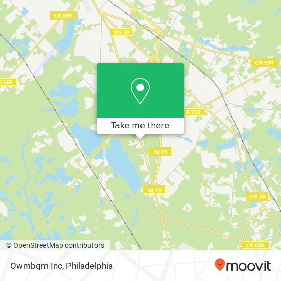 Owmbqm Inc map