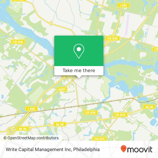 Write Capital Management Inc map