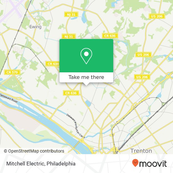 Mapa de Mitchell Electric