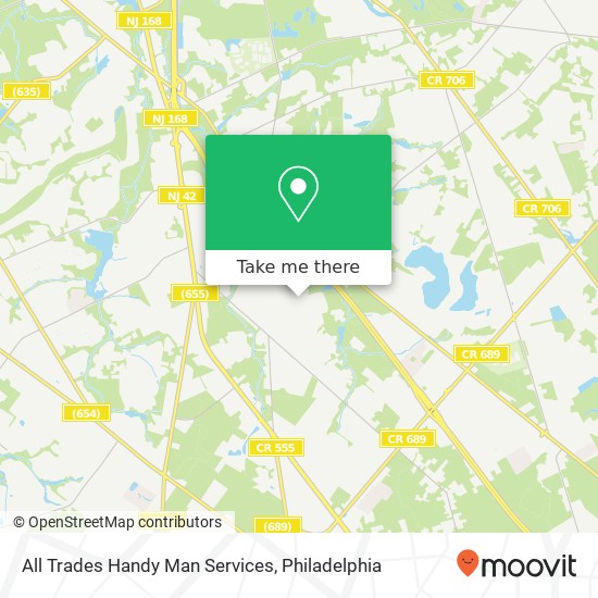All Trades Handy Man Services map