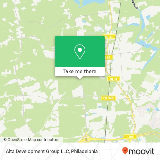 Alta Development Group LLC map