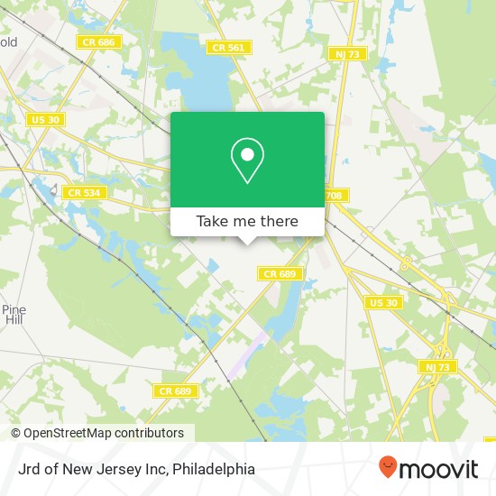 Jrd of New Jersey Inc map