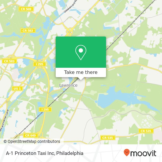 Mapa de A-1 Princeton Taxi Inc