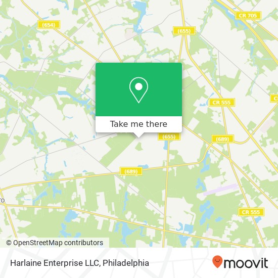 Mapa de Harlaine Enterprise LLC