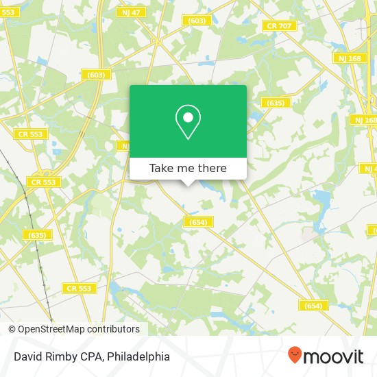 David Rimby CPA map