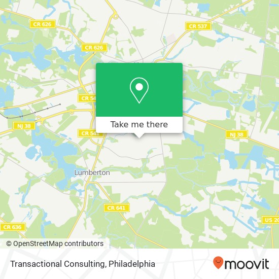 Transactional Consulting map