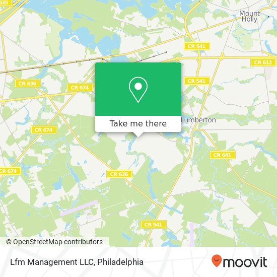 Mapa de Lfm Management LLC