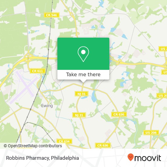 Mapa de Robbins Pharmacy