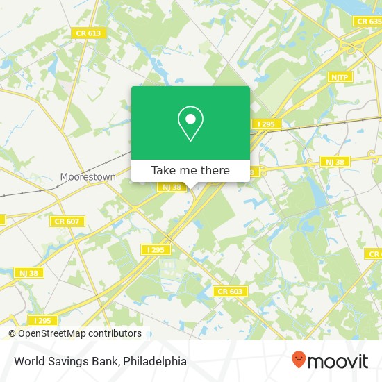 Mapa de World Savings Bank