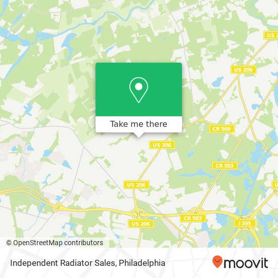 Independent Radiator Sales map